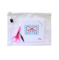 Pink Bow Needlepoint Kit: Beginner Friendly Embroidery