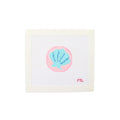 Mini Seashell Charm | Hand-painted 18 mesh-canvas